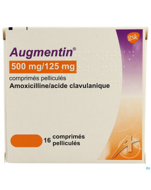 Augmentin comp 16 x 500mg