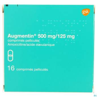 Augmentin comp 16 x 500mg