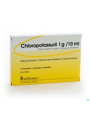 Chloropotassuril amp. per os 10