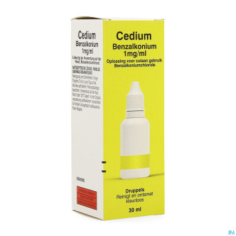 Cedium benzalkonium sol. 30 ml