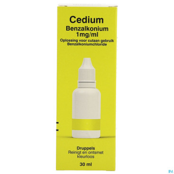 Cedium benzalkonium sol. 30 ml