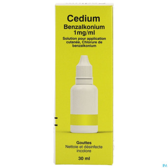 Cedium benzalkonium sol. 30 ml