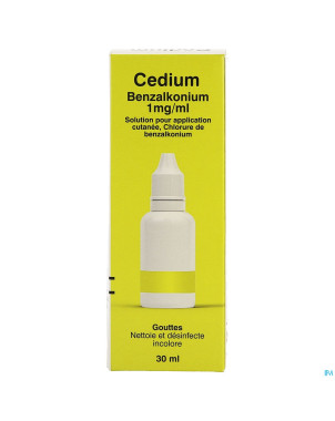Cedium benzalkonium sol. 30 ml