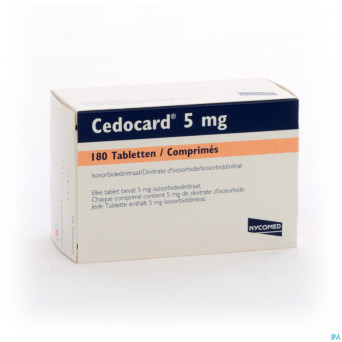 Cedocard comp subling 180 x  5 mg