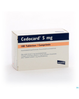 Cedocard comp subling 180 x  5 mg