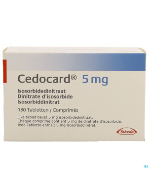 Cedocard comp subling 180 x  5 mg