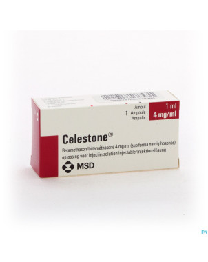 Celestone amp  im/iv 1 x 4 mg/1 ml