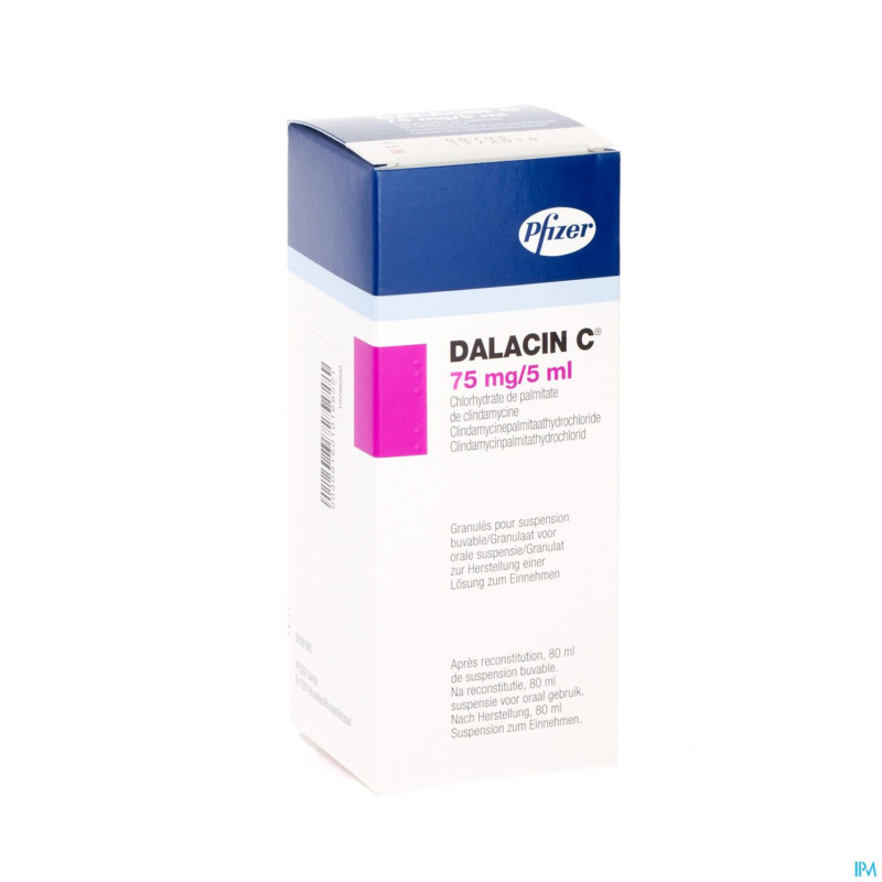 Dalacin c sir 1 x 80 ml  75 mg/5 ml