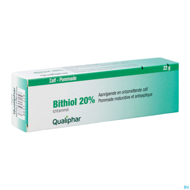 Bithiol 20% ung.    22g qualiphar