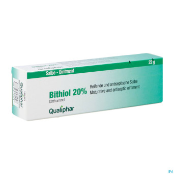 Bithiol 20% ung.    22g qualiphar