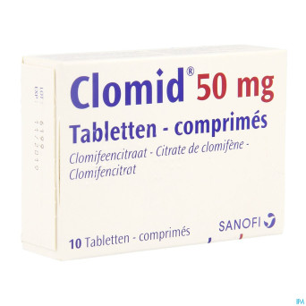Clomid comp  10 x 50 mg