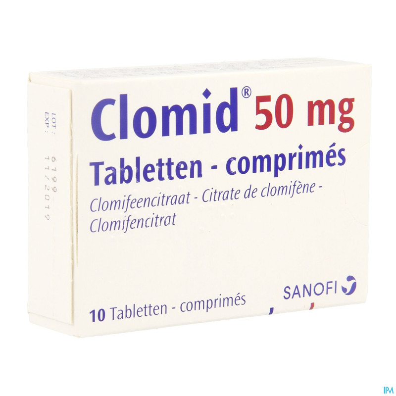 Clomid comp  10 x 50 mg