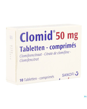 Clomid comp  10 x 50 mg