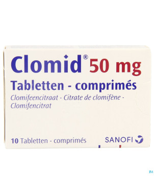 Clomid comp  10 x 50 mg