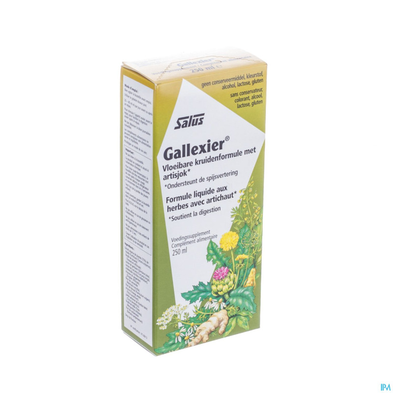 Salus galaxier artichaut elixir 250ml