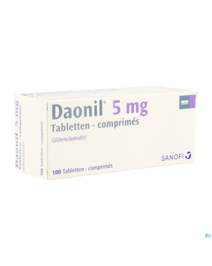 Daonil comp  100 x 5 mg