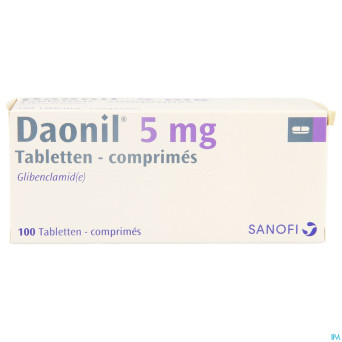 Daonil comp  100 x 5 mg