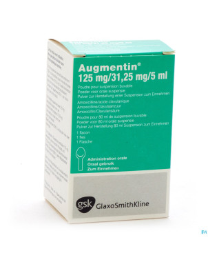 Augmentin fl sir 80ml 125mg/5ml