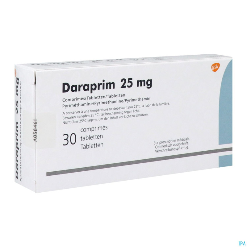 Daraprim comp. 30x25 mg