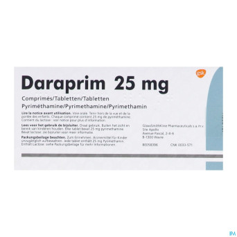 Daraprim comp. 30x25 mg