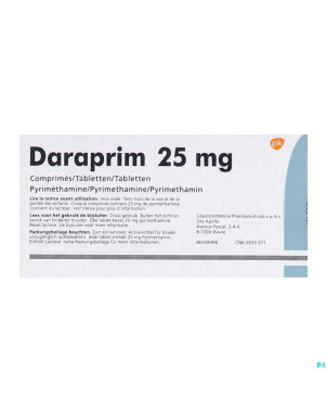 Daraprim comp. 30x25 mg