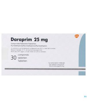 Daraprim comp. 30x25 mg