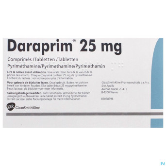 Daraprim comp. 30x25 mg