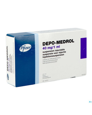 Depo-medrol vial 3 x 40 mg/1 ml