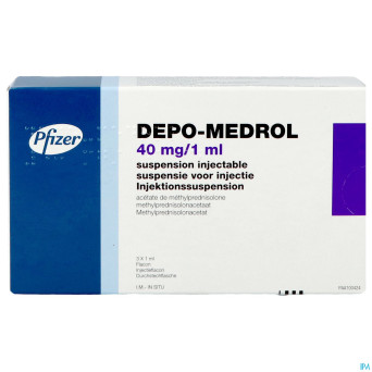 Depo-medrol vial 3 x 40 mg/1 ml