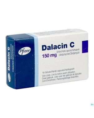 Dalacin c caps  16 x 150 mg