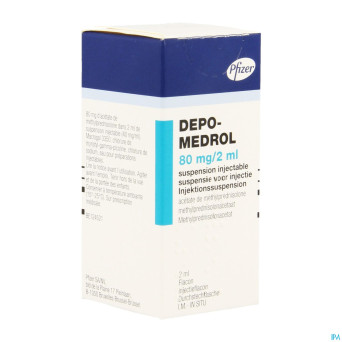 Depo-medrol vial 1 x 80 mg/2 ml