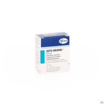 Depo-medrol vial 1 x 80 mg/2 ml