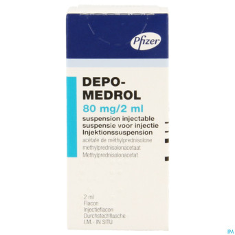 Depo-medrol vial 1 x 80 mg/2 ml