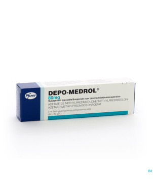 Depo-medrol ser inj 1 x 80 mg/2 ml