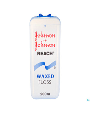 Johnson reach dental floss waxed 200m