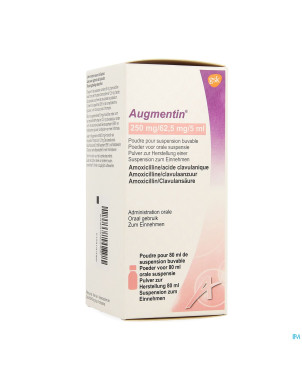 Augmentin sir 1x80ml 250mg-62,50mg