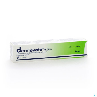 Dermovate creme 1 x 30 g  0,05%