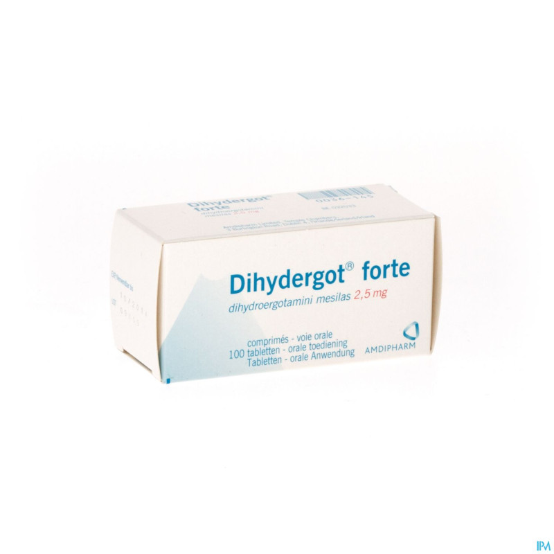 Dihydergot forte comp. 100x2,5 mg