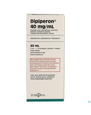Dipiperon gutt buv 60ml 40mg/1ml