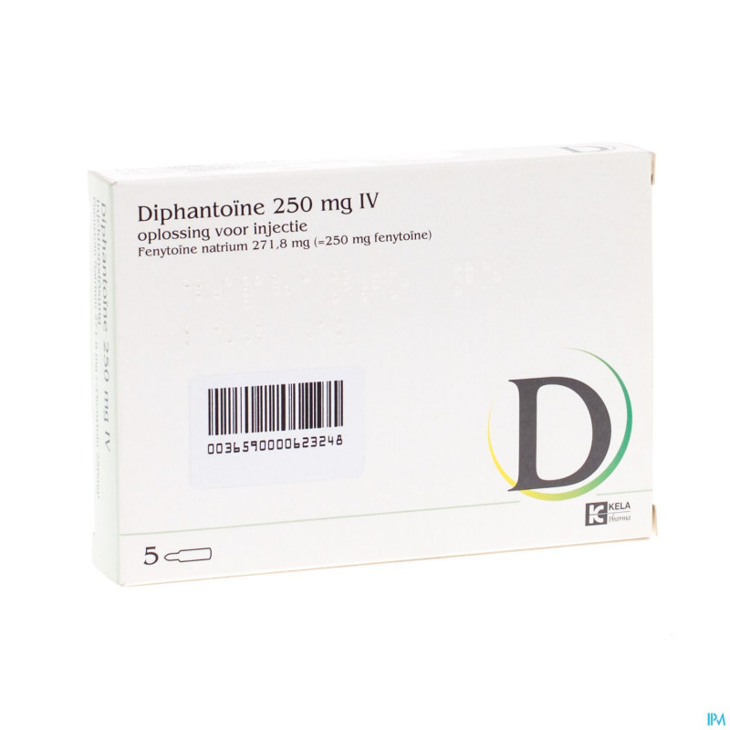 Diphantoine amp iv  5 x 250 mg