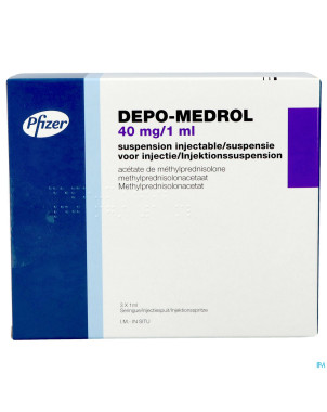 Depo-medrol ser inj 3 x 40 mg/1 ml