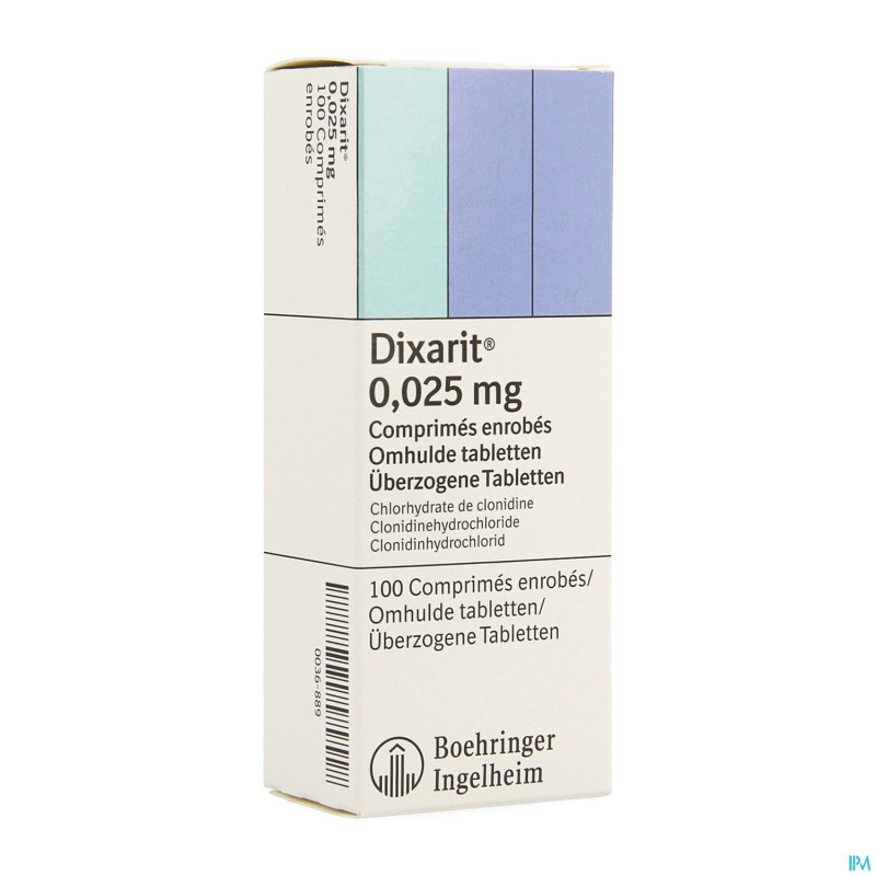 Dixarit drag. 100x0,025 mg