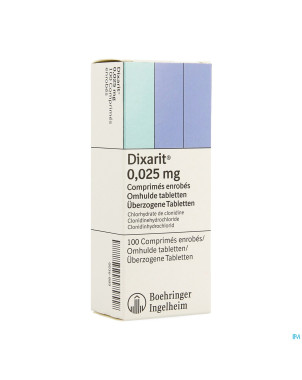Dixarit drag. 100x0,025 mg