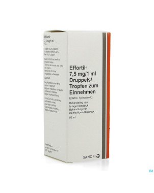 Effortil gutt.  50g 0,75 %