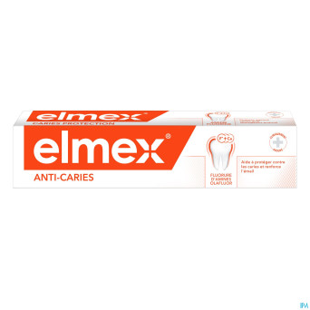 Elmex dentifrice a/caries adulte tube 75ml