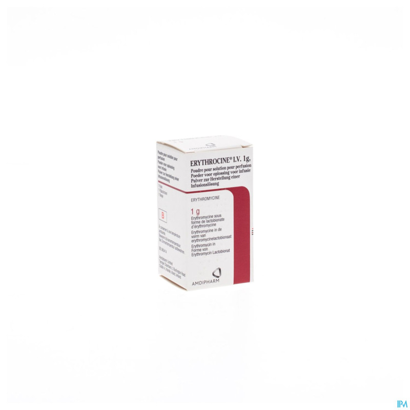 Erythrocine fl inj iv 1 x 1 g