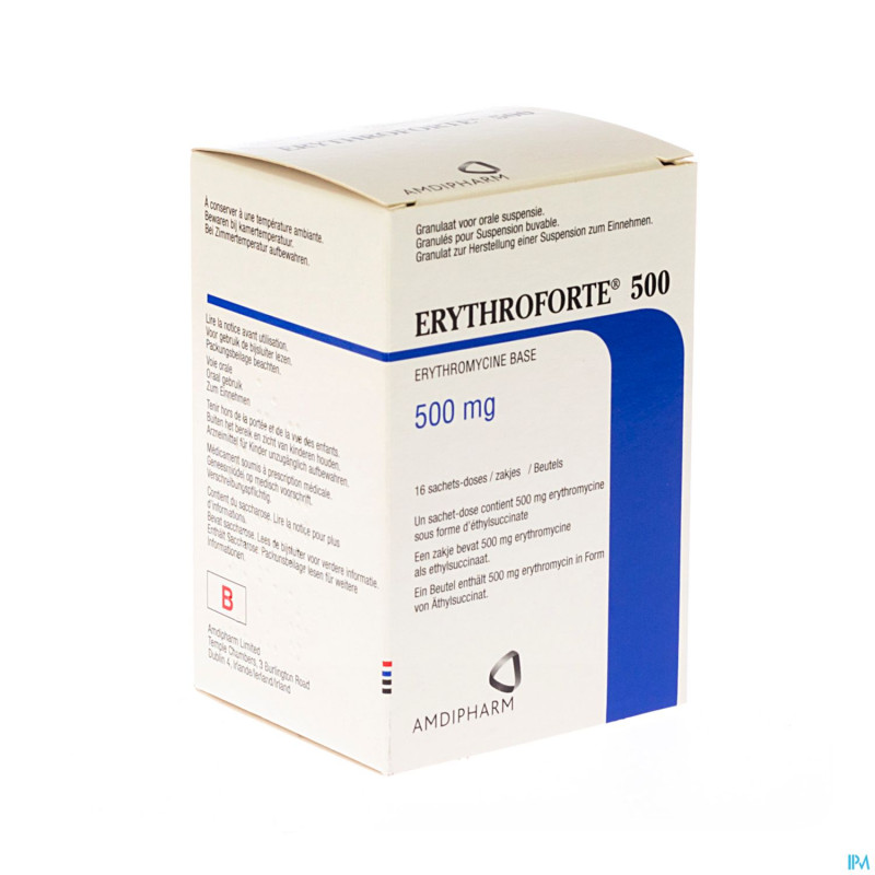 Erythroforte  500 pulv 16 x 500 mg