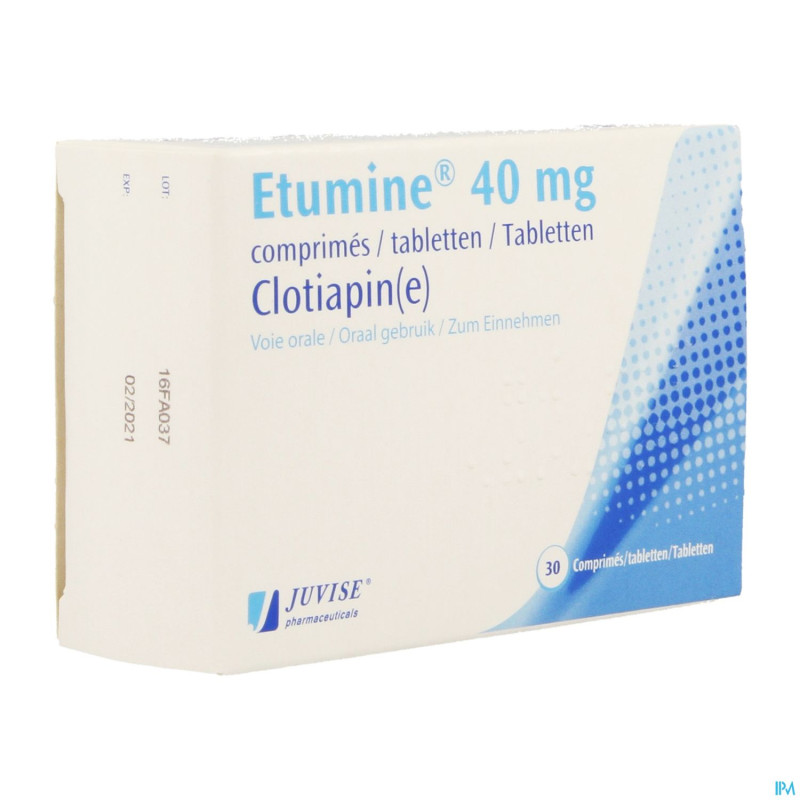 Etumine blister comp  30 x 40mg