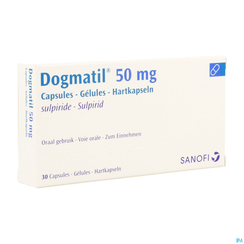 Dogmatil caps. 30 x 50 mg