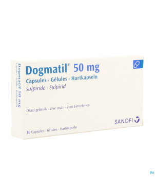 Dogmatil caps. 30 x 50 mg